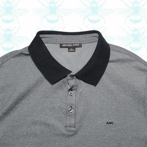 Michael Kors Gray Performance Golf Polo Shirt Men's Size - XL